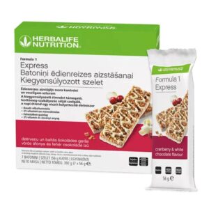 F1 Express szelet Vörösáfonya-fehércsokoládé